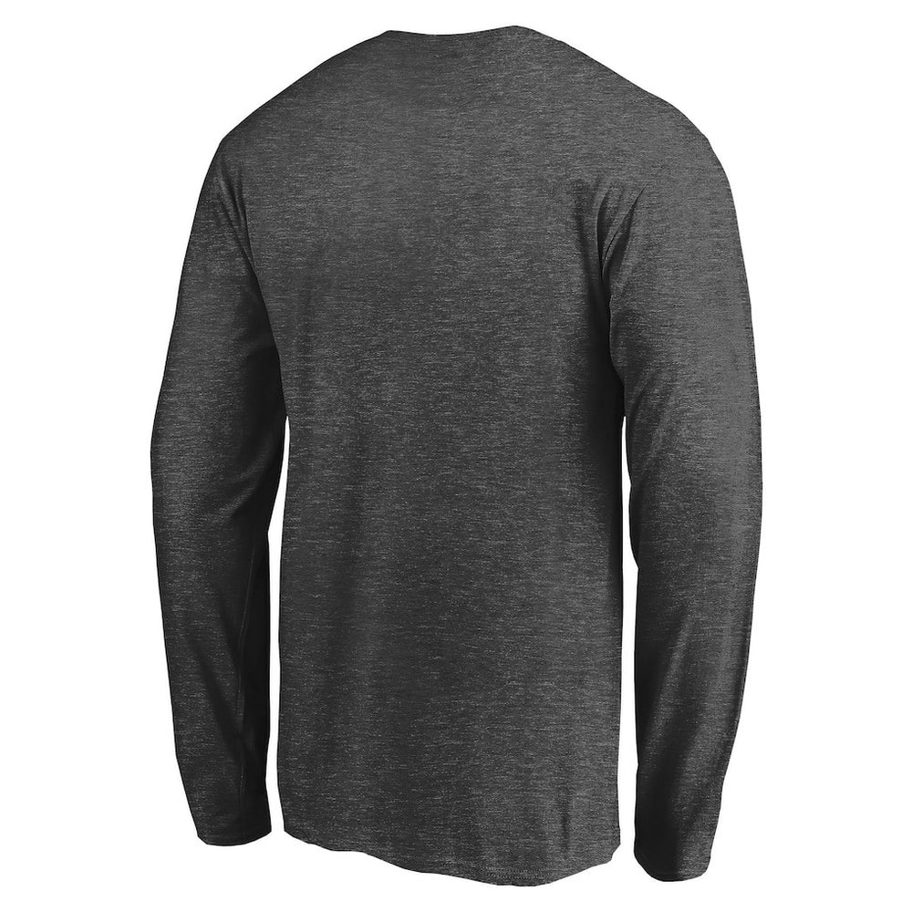 Los Angeles Rams Big & Tall Primary Logo Long Sleeve T-Shirt Heathered Charcoal | Fanatics