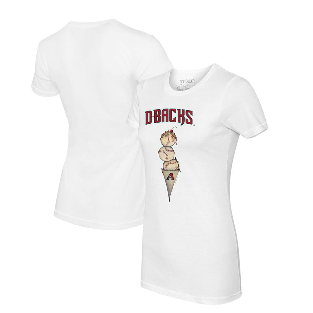 Arizona Diamondbacks Tiny Turnip Women's Triple Scoop T-Shirt - MLB
