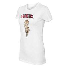Arizona Diamondbacks Tiny Turnip Women's Triple Scoop T-Shirt - MLB
