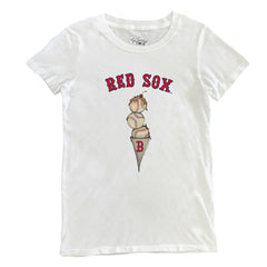 Boston Red Sox Tiny Turnip Women's Triple Scoop T-Shirt - MLB