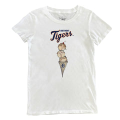 Detroit Tigers Tiny Turnip Women's Triple Scoop T-Shirt - MLB