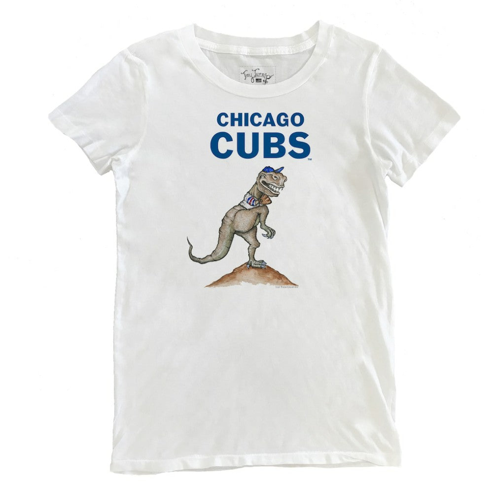 Chicago Cubs Tiny Turnip Women's TT Rex T-Shirt - MLB