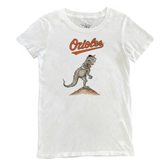 Baltimore Orioles Tiny Turnip Women's TT Rex T-Shirt - MLB