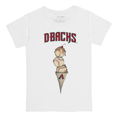 Arizona Diamondbacks Tiny Turnip Youth Triple Scoop T-Shirt - MLB