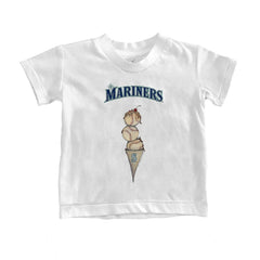 Seattle Mariners Tiny Turnip Youth Triple Scoop T-Shirt - MLB
