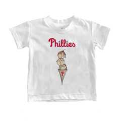 Philadelphia Phillies Tiny Turnip Youth Triple Scoop T-Shirt - MLB