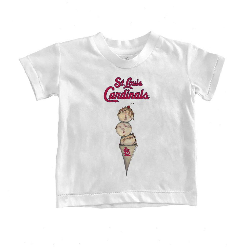 St. Louis Cardinals Tiny Turnip Youth Triple Scoop T-Shirt - MLB