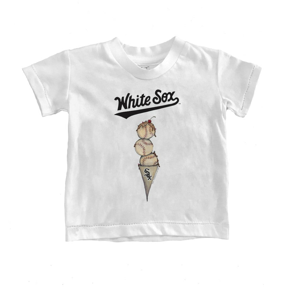 Chicago White Sox Tiny Turnip Youth Triple Scoop T-Shirt - MLB