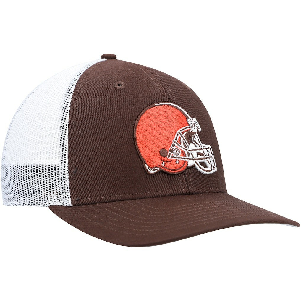 Cleveland Browns '47 Trucker Snapback Hat Brown/White | 47 brand