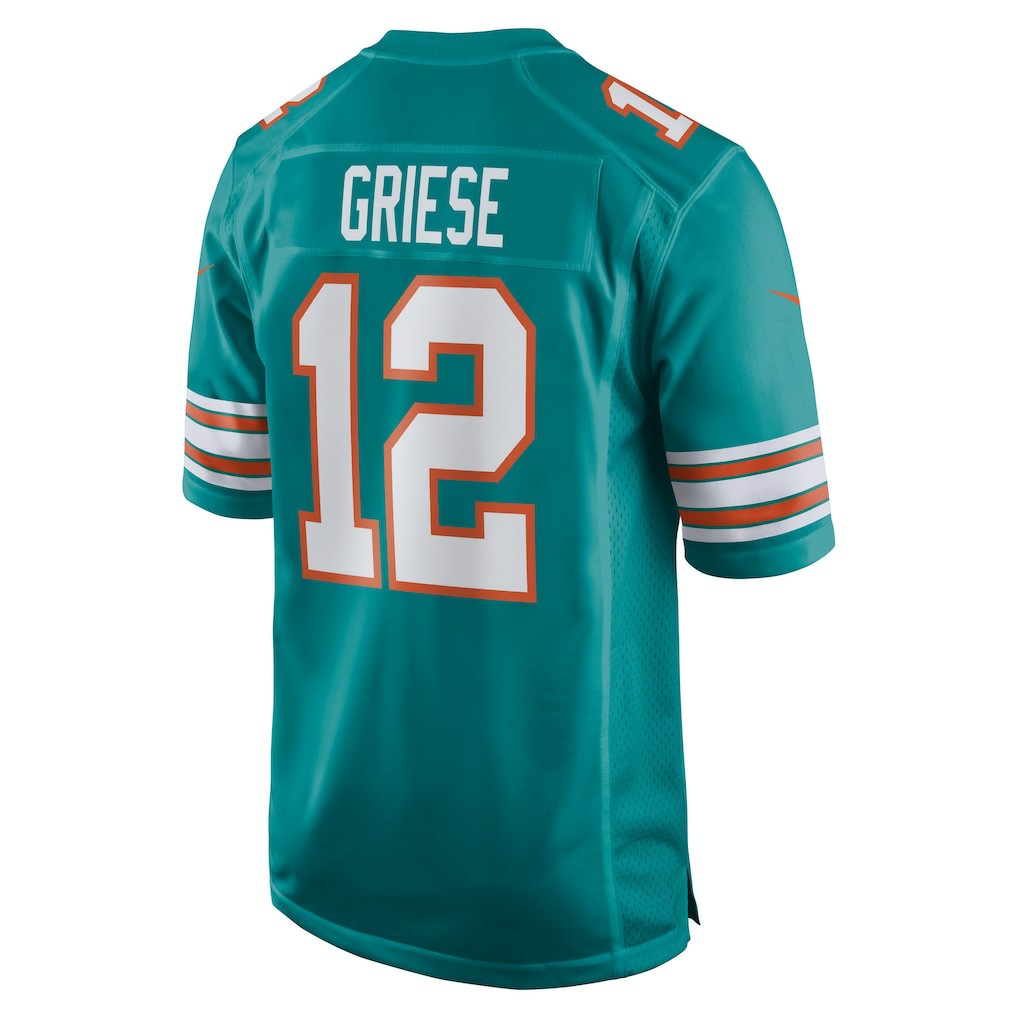 Bob Griese Miami Dolphins Retired Player Jersey Aqua | Nike for Sale