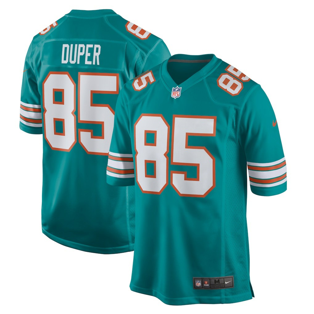 Mark Duper Miami Dolphins Retired Player Jersey Aqua | Nike for Sale