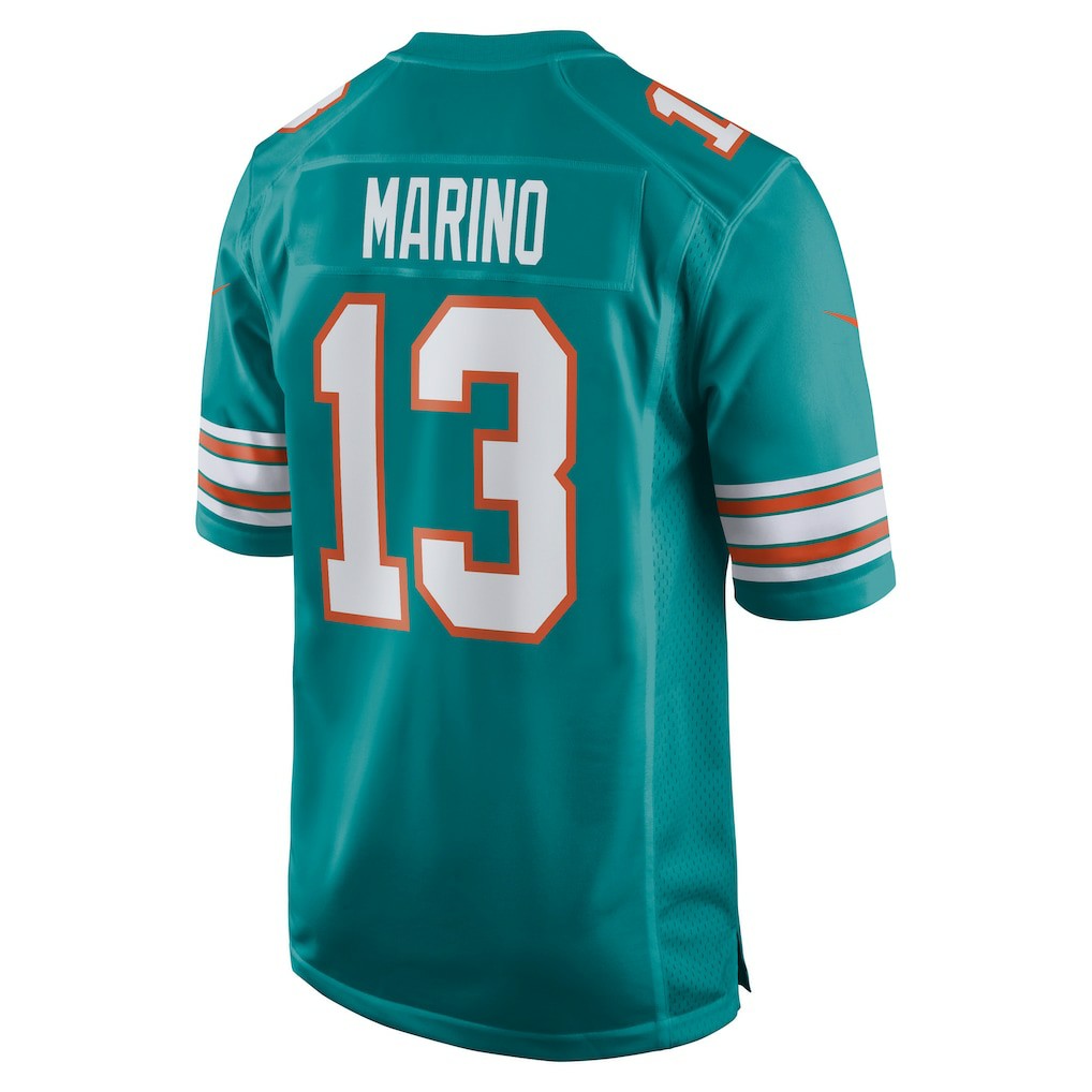 Dan Marino Miami Dolphins Retired Player Jersey Aqua | Nike for Sale