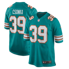 Larry Csonka Miami Dolphins Retired Player Jersey Aqua | Nike for Sale