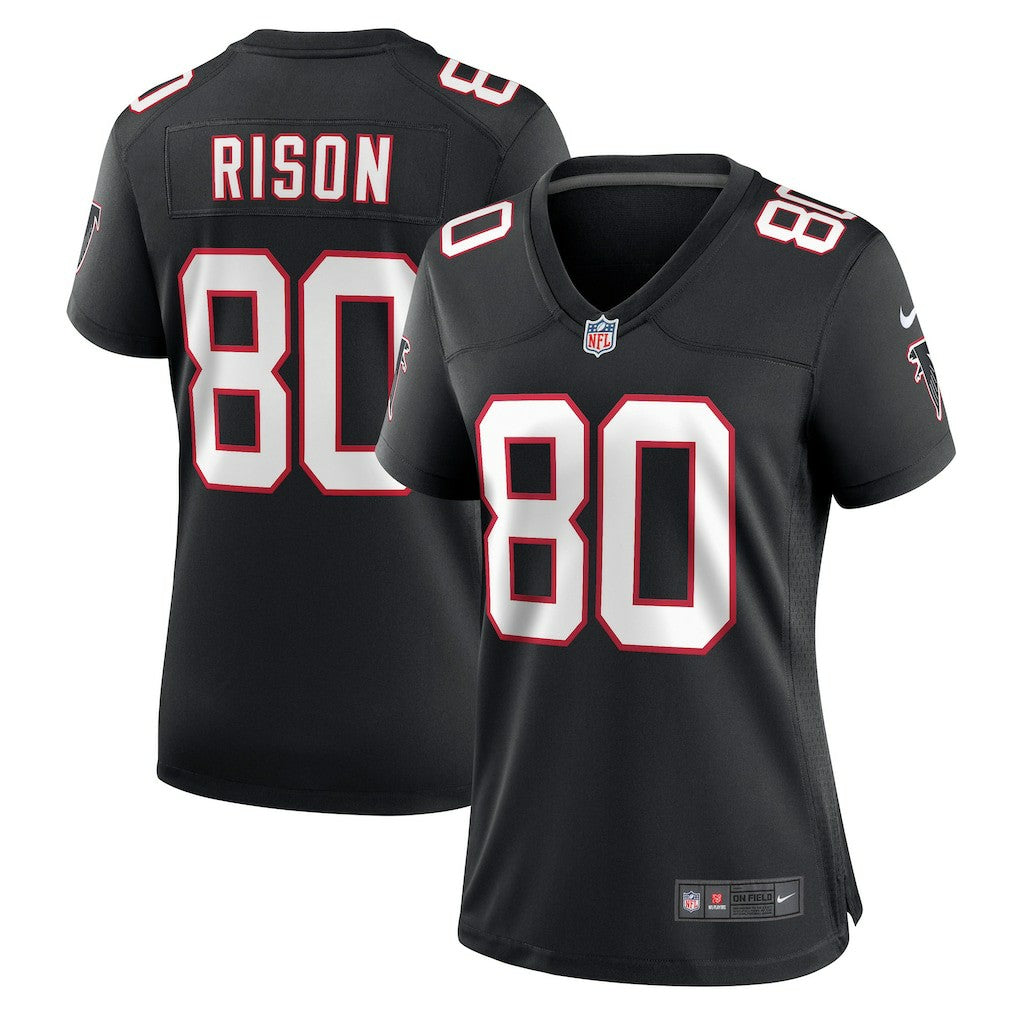 Andre Rison Atlanta Falcons Women's Retired Player Jersey Black | Nike for Sale