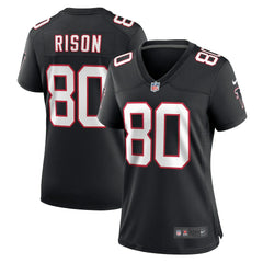 Andre Rison Atlanta Falcons Women's Retired Player Jersey Black | Nike for Sale