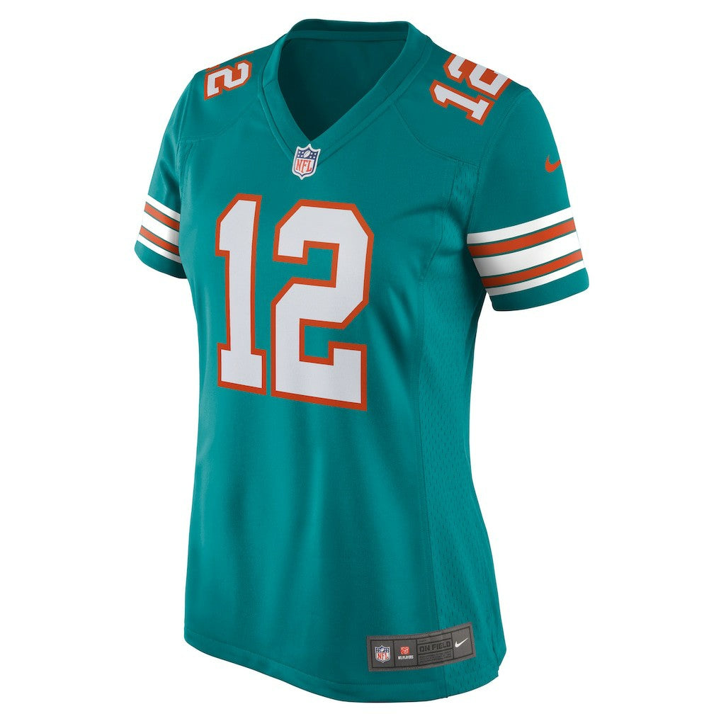Bob Griese Miami Dolphins Women's Retired Player Jersey Aqua | Nike for Sale