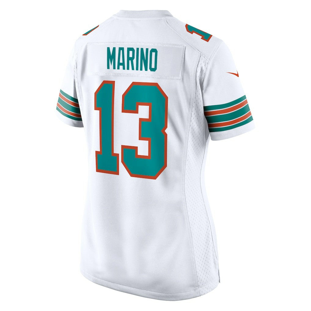 Dan Marino Miami Dolphins Women's Retired Player Jersey White | Nike for Sale
