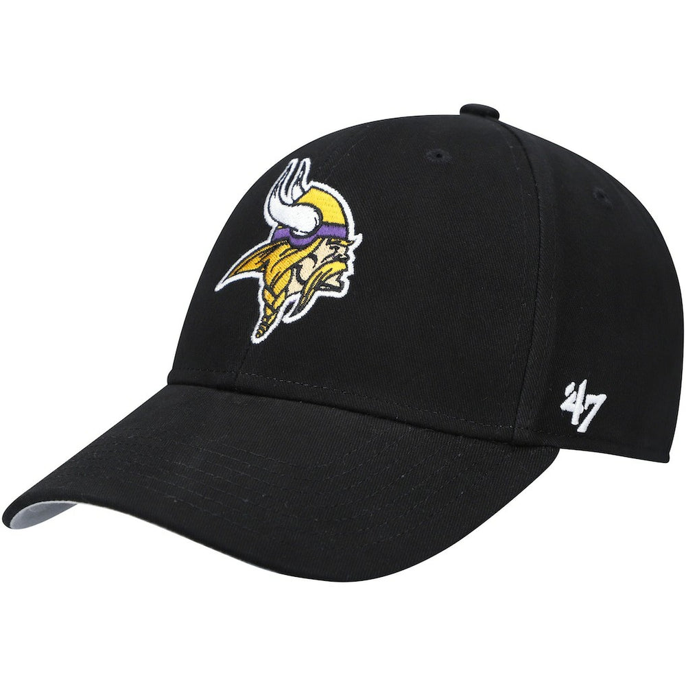 Minnesota Vikings '47 Youth Secondary MVP Adjustable Hat Black | 47 brand