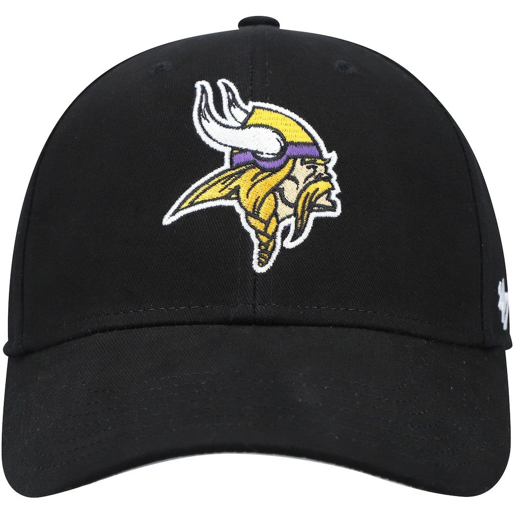Minnesota Vikings '47 Youth Secondary MVP Adjustable Hat Black | 47 brand