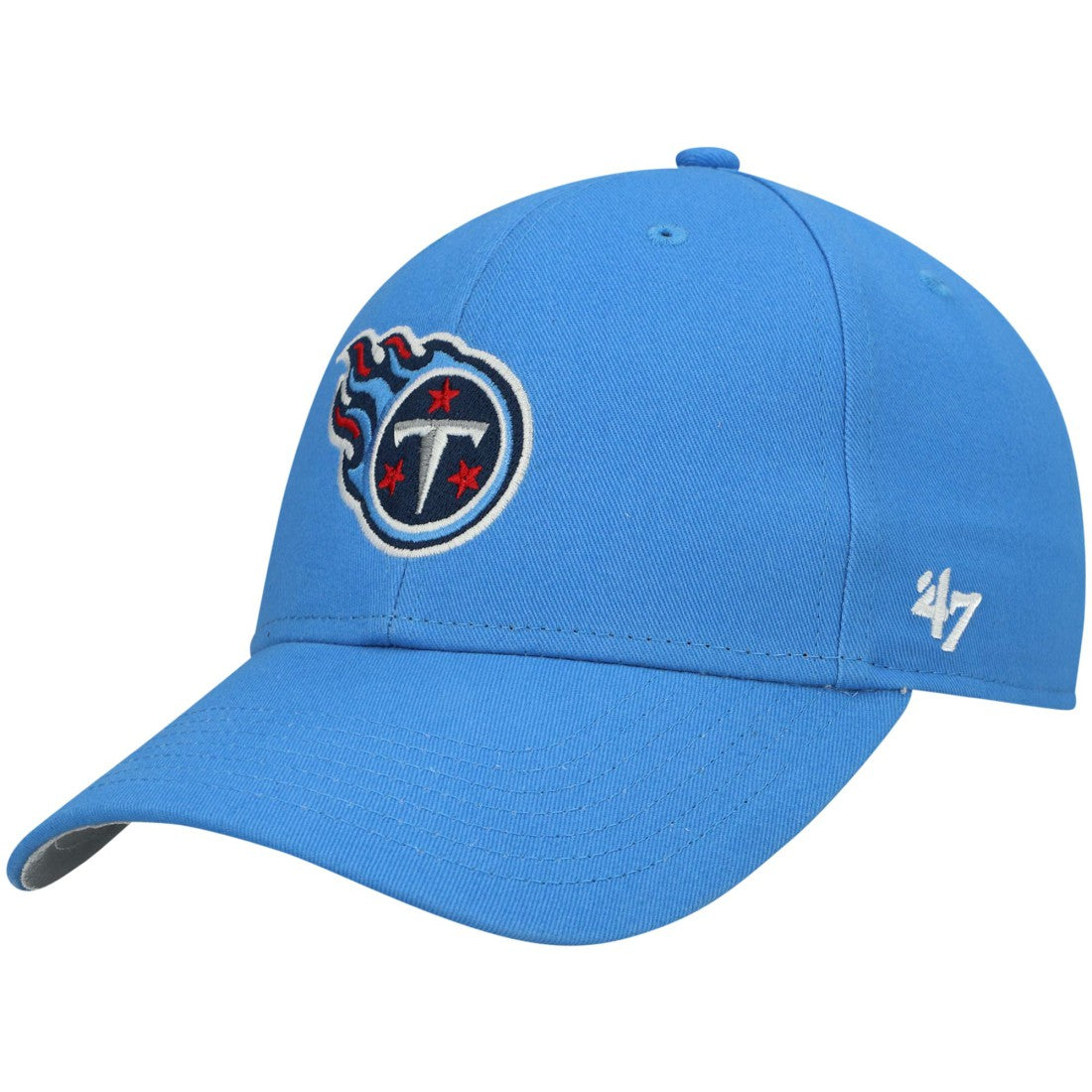 Tennessee Titans '47 Youth Secondary MVP Adjustable Hat Light Blue | 47 brand