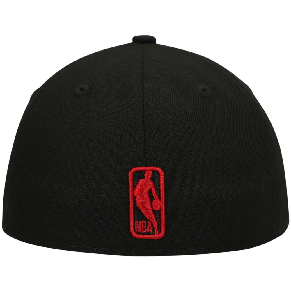 Miami Heat Team Low Profile 59FIFTY Fitted Hat Black - NBA