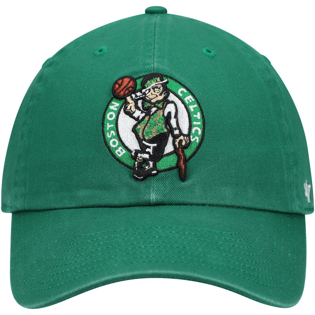 Boston Celtics '47 Core Logo Clean Up Adjustable Hat Kelly Green - NBA