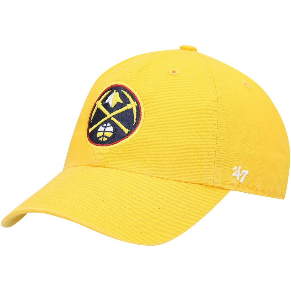 Denver Nuggets '47 Core Logo Clean Up Adjustable Hat Gold - NBA