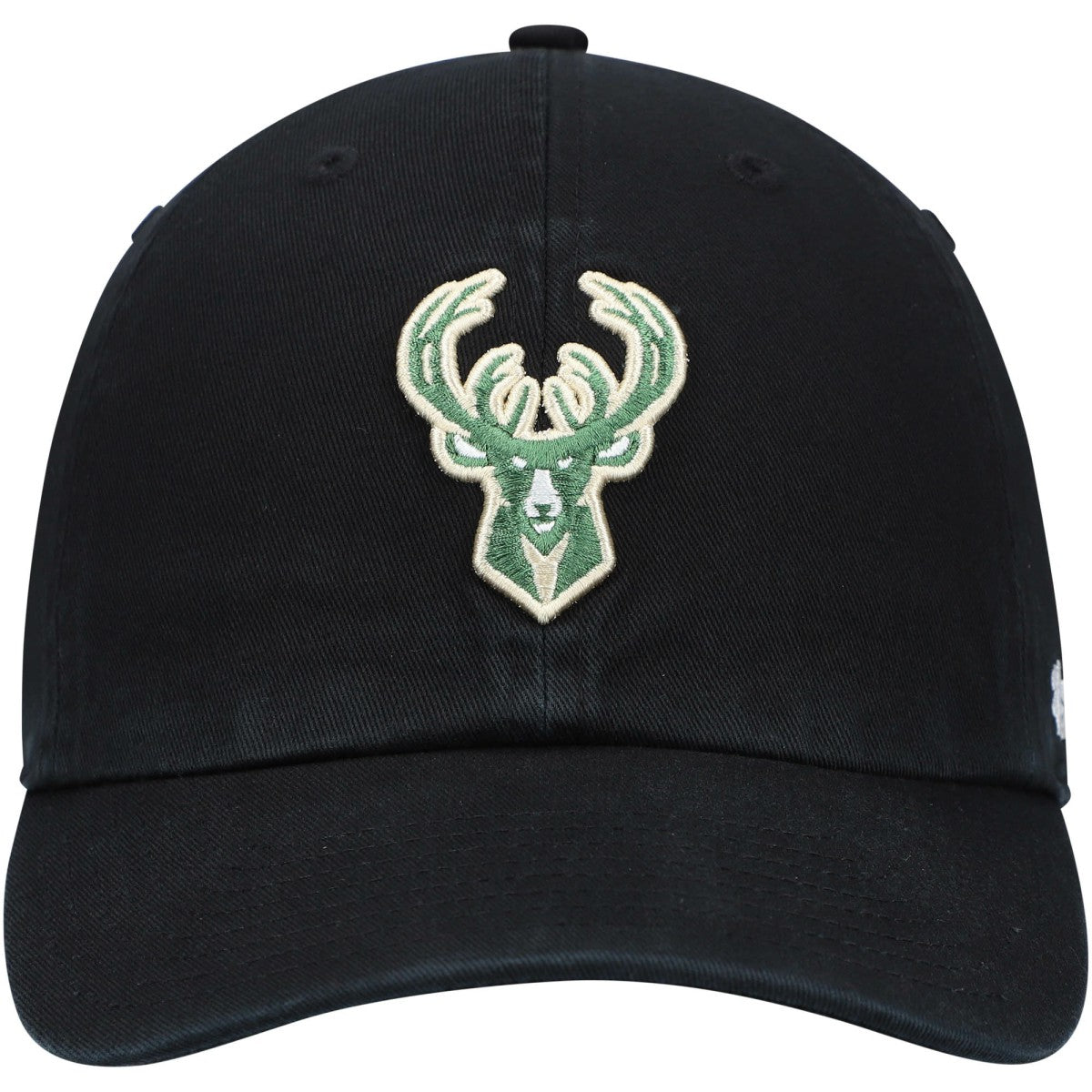 Milwaukee Bucks '47 Core Logo Clean Up Adjustable Hat Black - NBA
