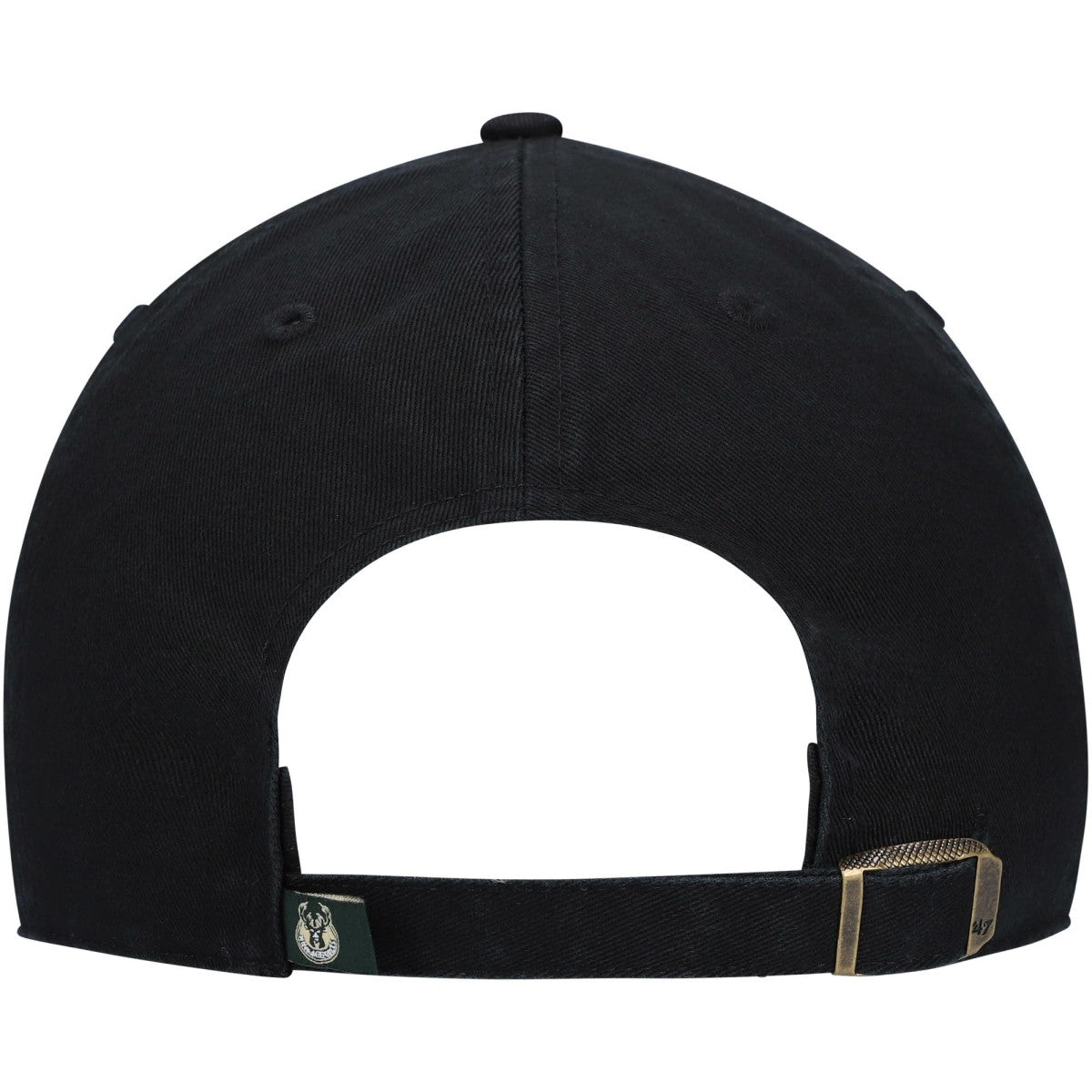 Milwaukee Bucks '47 Core Logo Clean Up Adjustable Hat Black - NBA