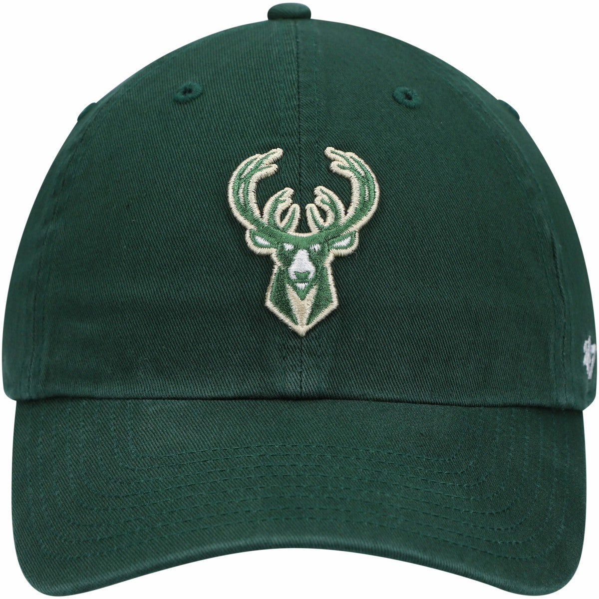 Milwaukee Bucks '47 Core Logo Clean Up Adjustable Hat Hunter Green - NBA