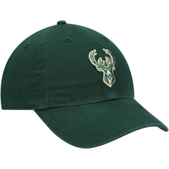 Milwaukee Bucks '47 Core Logo Clean Up Adjustable Hat Hunter Green - NBA