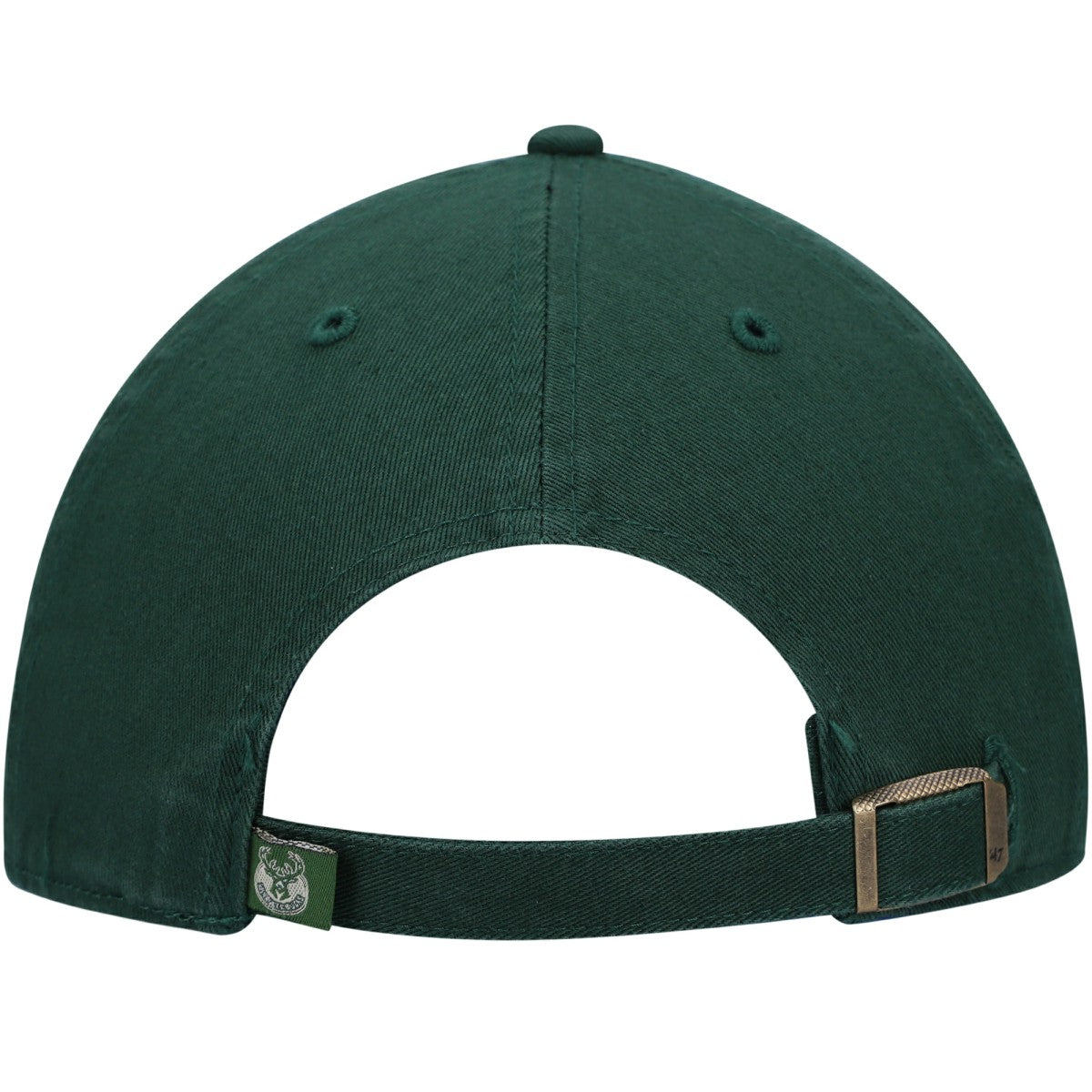 Milwaukee Bucks '47 Core Logo Clean Up Adjustable Hat Hunter Green - NBA