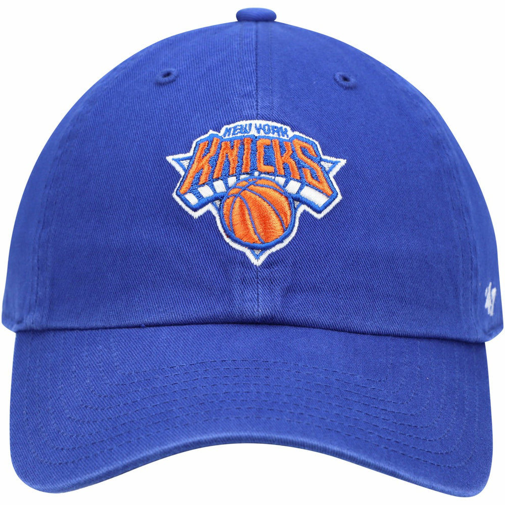 New York Knicks '47 Core Logo Clean Up Adjustable Hat Blue - NBA