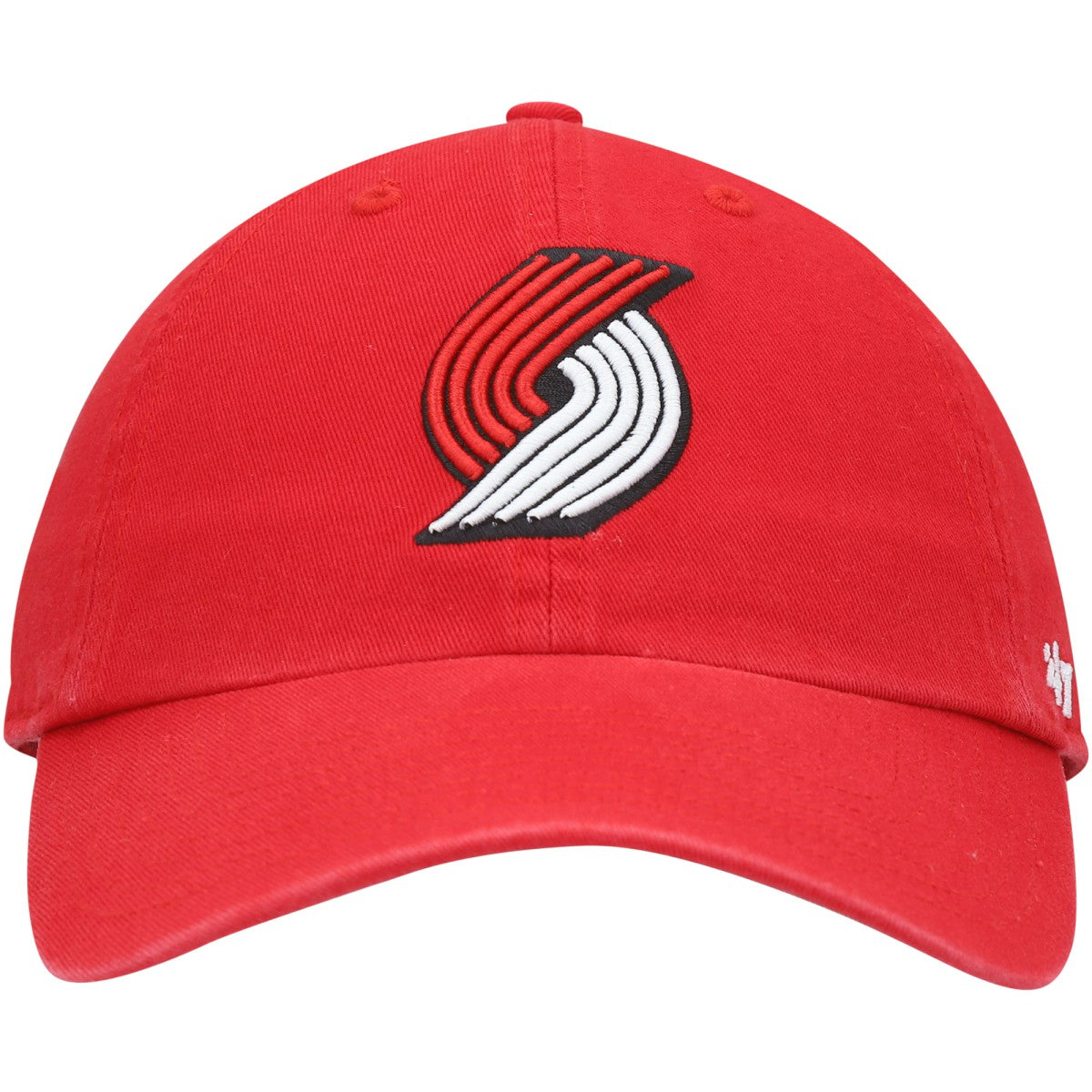 Portland Trail Blazers '47 Core Logo Clean Up Adjustable Hat Red - NBA