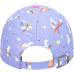 Las Vegas Raiders '47 Girls Preschool Unicorn Clean Up Adjustable Hat Purple | 47 brand