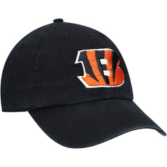 Cincinnati Bengals '47 Youth Logo Clean Up Adjustable Hat Black | 47 brand