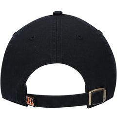 Cincinnati Bengals '47 Youth Logo Clean Up Adjustable Hat Black | 47 brand