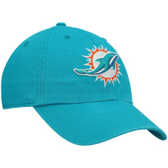 Miami Dolphins '47 Youth Logo Clean Up Adjustable Hat Aqua | 47 brand