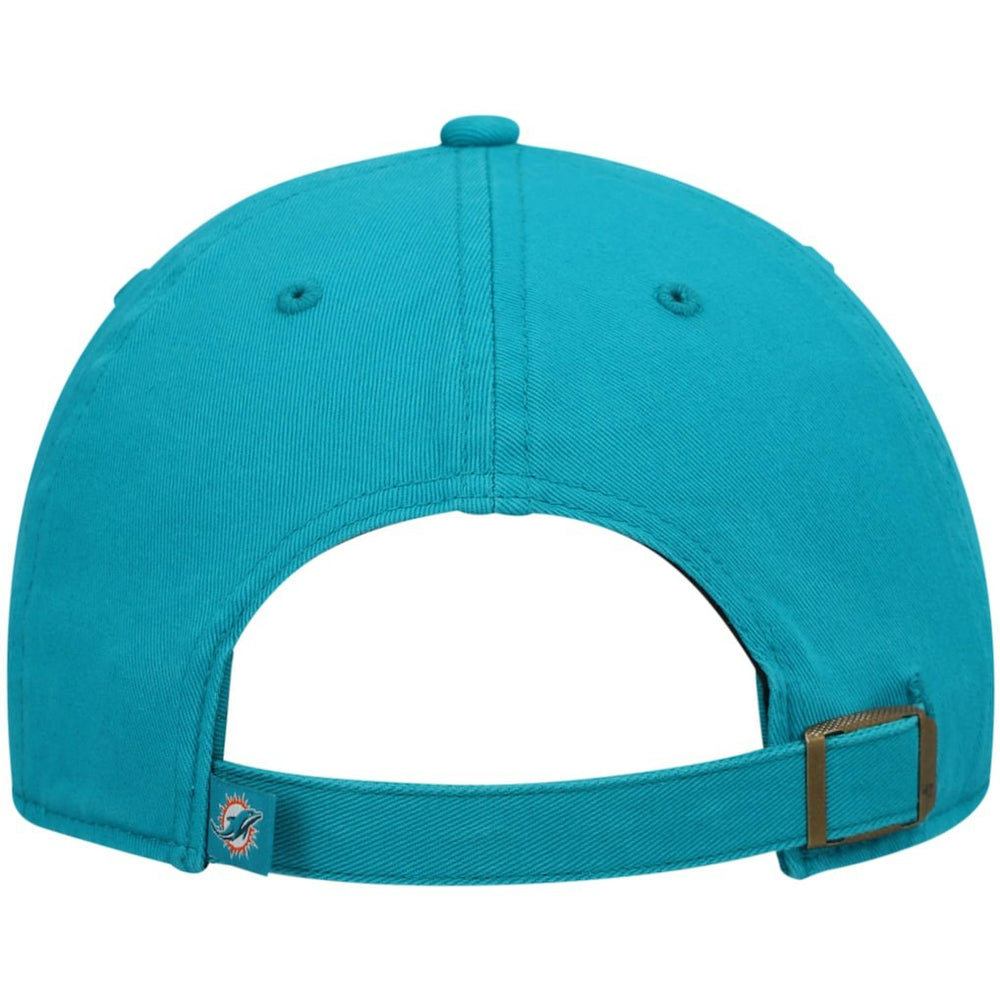 Miami Dolphins '47 Youth Logo Clean Up Adjustable Hat Aqua | 47 brand