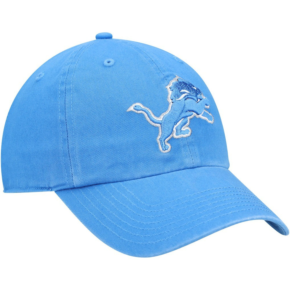 Detroit Lions '47 Youth Logo Clean Up Adjustable Hat Blue | 47 brand