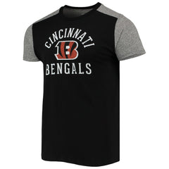 Cincinnati Bengals Majestic Threads Field Goal Slub T-Shirt Black/Gray | NFL