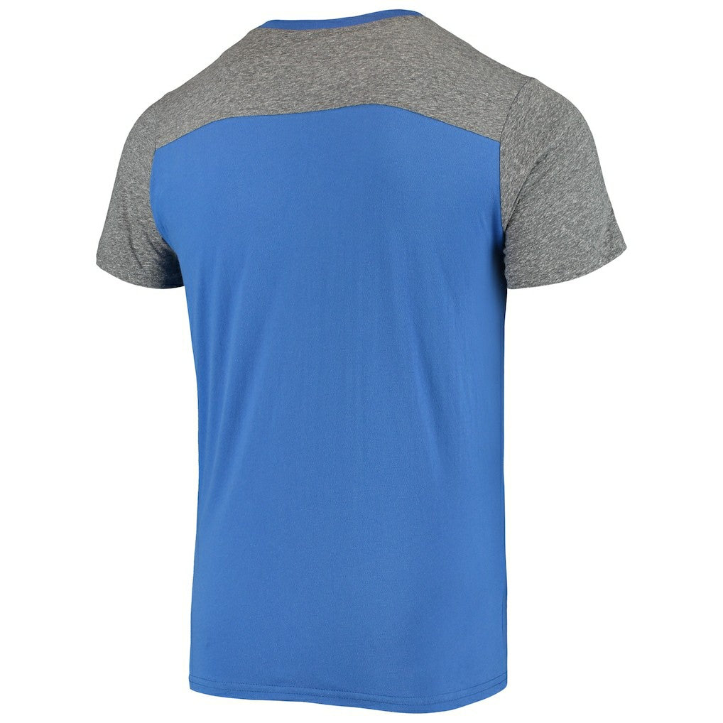 Buffalo Bills Majestic Threads Gridiron Classics Field Goal Slub T-Shirt Royal/Heathered Gray | NFL