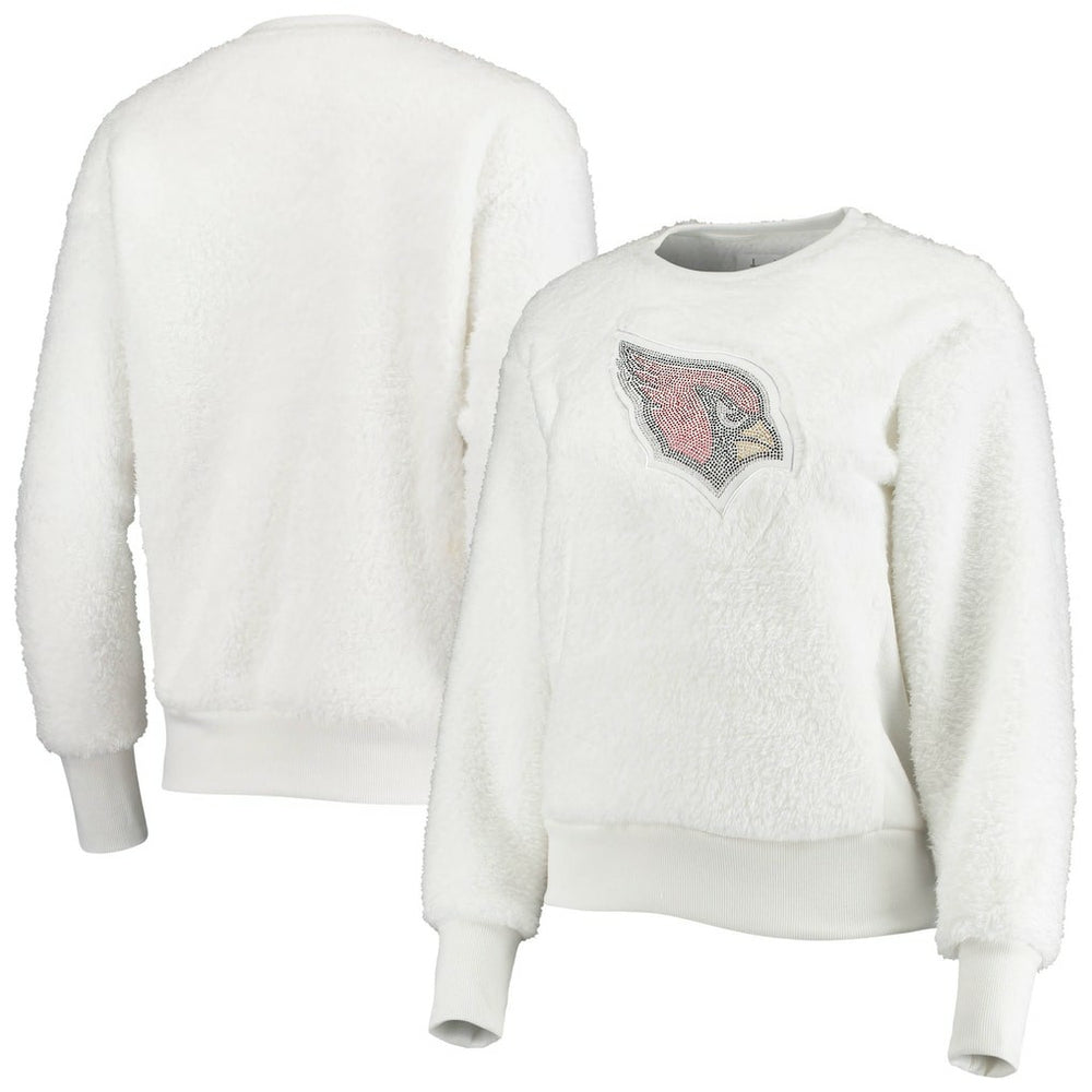 Arizona Cardinals Touch Women's Milestone Tracker Pullover Sweatshirt White | NFL