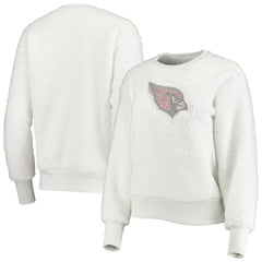 Arizona Cardinals Touch Women's Milestone Tracker Pullover Sweatshirt White | NFL