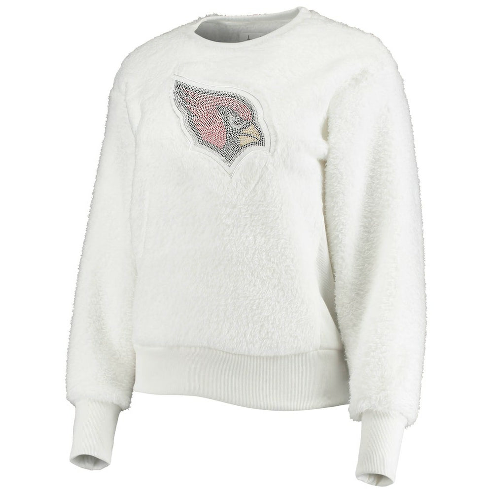 Arizona Cardinals Touch Women's Milestone Tracker Pullover Sweatshirt White | NFL