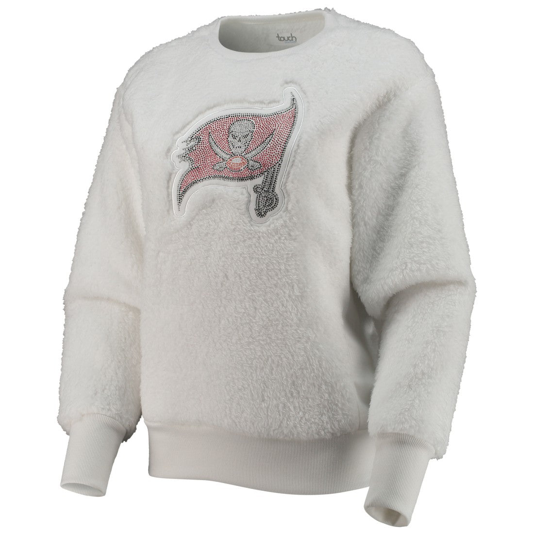 Tampa Bay Buccaneers Touch Women's Milestone Tracker Pullover Sweatshirt White | NFL