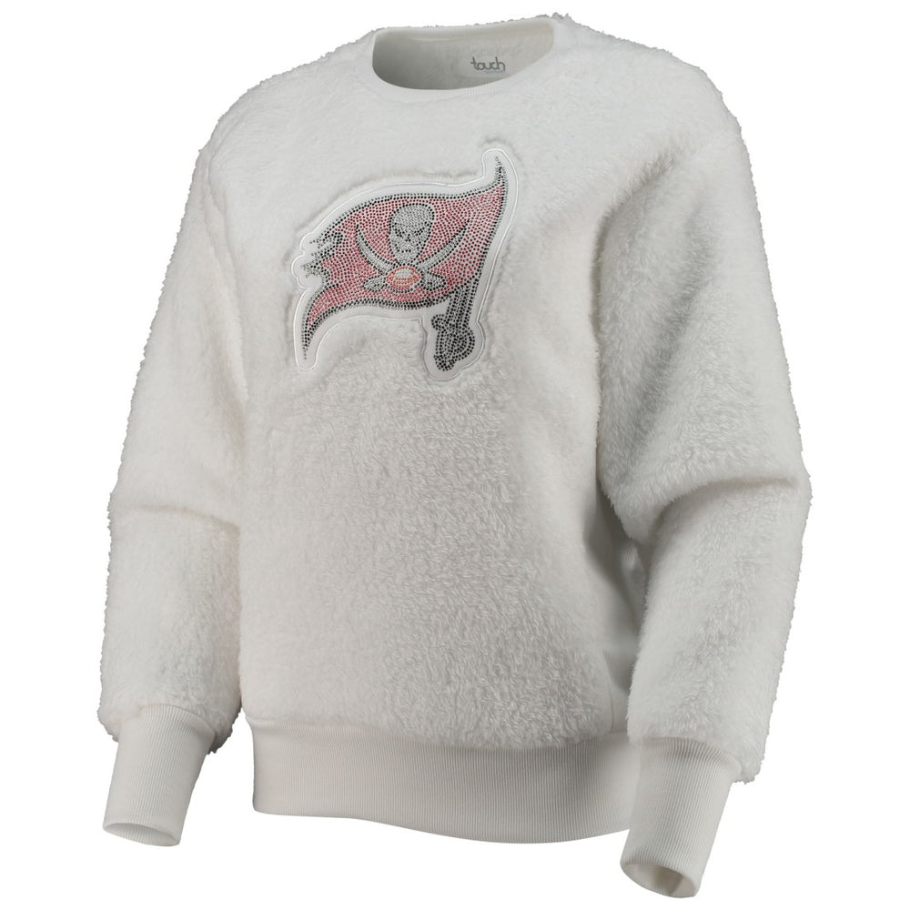 Tampa Bay Buccaneers Touch Women's Milestone Tracker Pullover Sweatshirt White | NFL