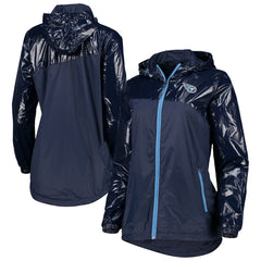 Tennessee Titans G-III 4Her by Carl Banks Women's Double-Coverage Full-Zip Hoodie Jacket Navy | NFL