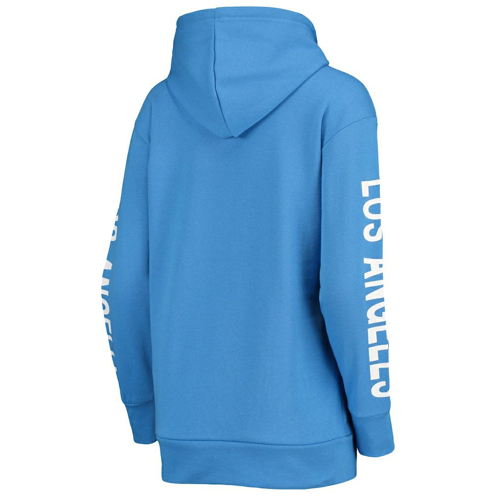 Los Angeles Chargers G-III 4Her by Carl Banks Women's Extra Point Pullover Hoodie Powder Blue | NFL