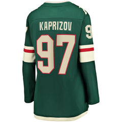 Kirill Kaprizov Minnesota Wild Fanatics Women's Home Breakaway Replica Jersey - Green - NHL